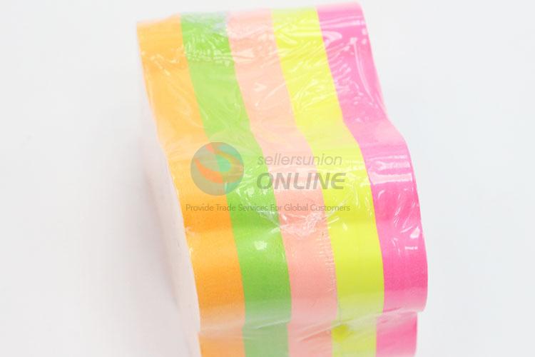 200pcs Colorful Fluorescent Sticky Notes Set