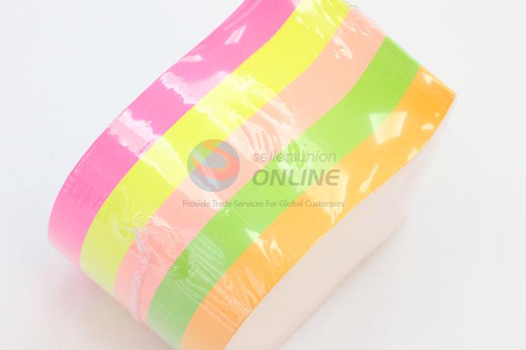 200pcs Colorful Fluorescent Sticky Notes Set