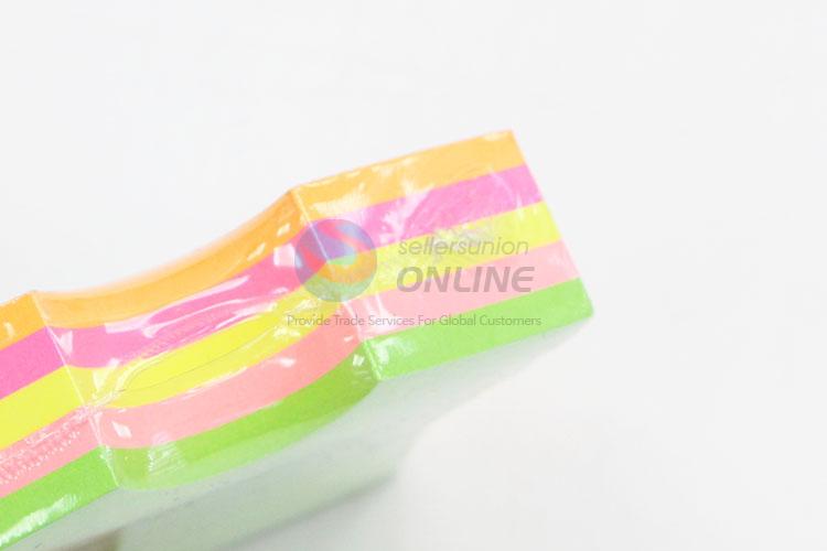 500pcs Colorful Fluorescent Sticky Notes Set