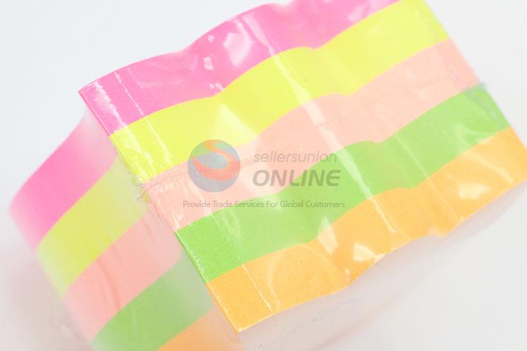 300pcs Colorful Fluorescent Sticky Notes Set