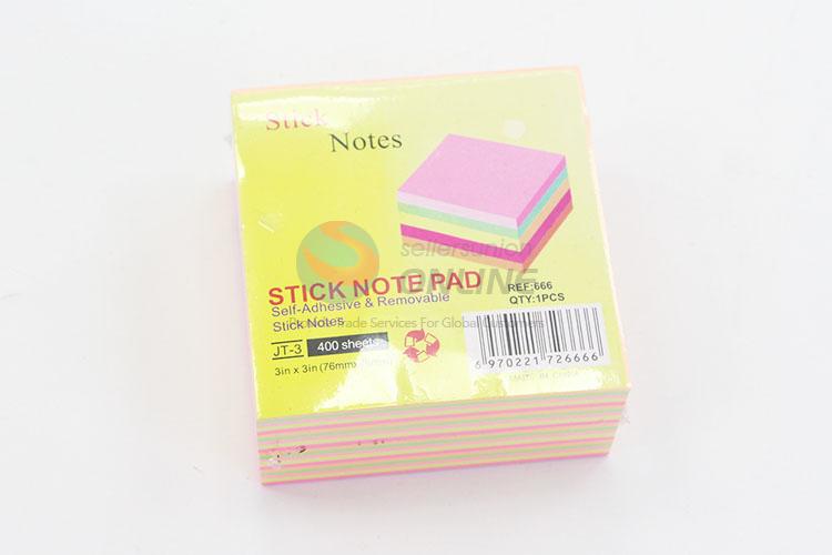 500pcs Colorful Fluorescent Sticky Notes Set