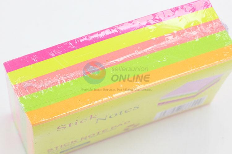 400pcs Colorful Fluorescent Sticky Notes Set