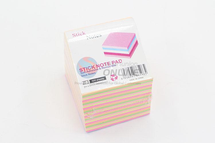 400pcs Colorful Fluorescent Sticky Notes Set