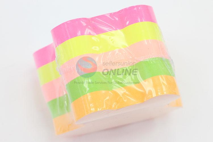 500pcs Colorful Fluorescent Sticky Notes Set