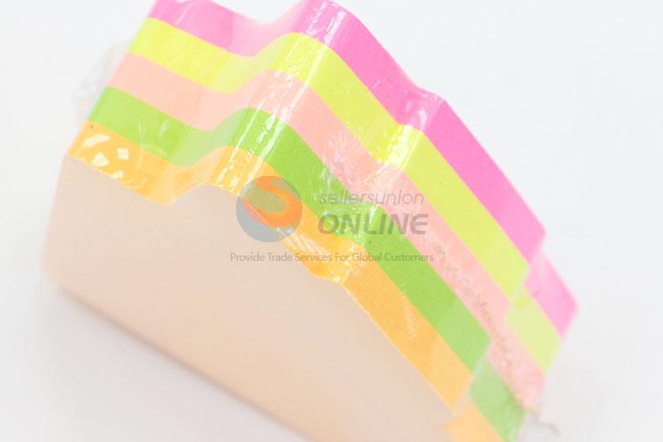 200pcs Colorful Fluorescent Sticky Notes Set