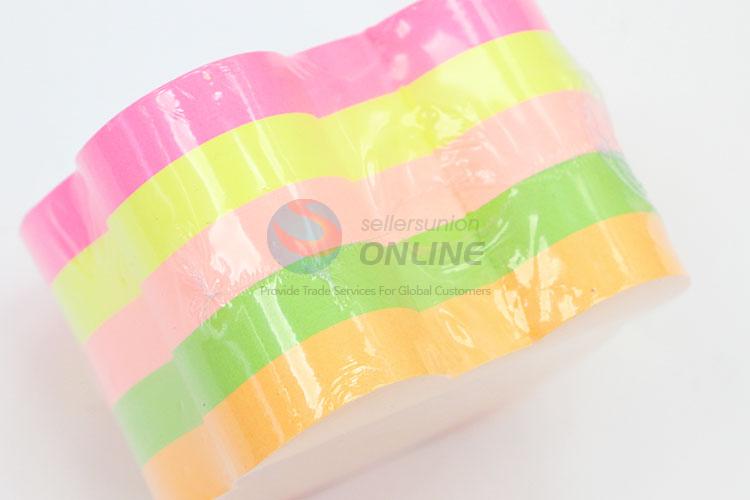 200pcs Colorful Fluorescent Sticky Notes Set