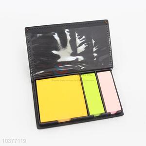 Cheap Sticky Notes Set With PU Cover