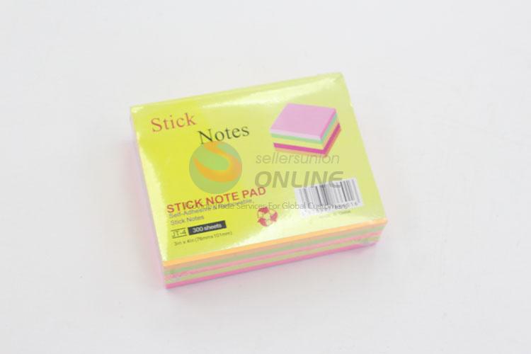 500pcs Colorful Fluorescent Sticky Notes Set