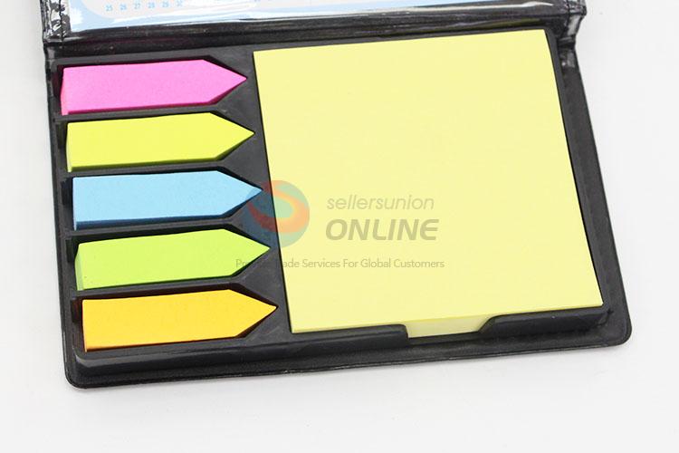 Wholesale New Product Sticky Notes Set With PU Cover