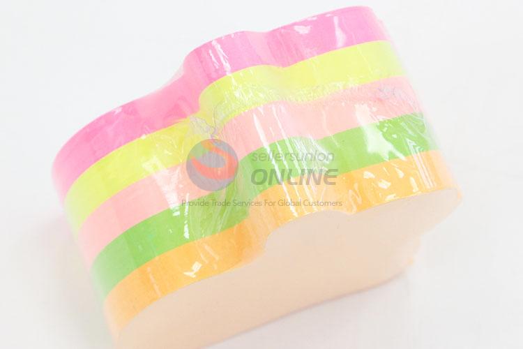 200pcs Colorful Fluorescent Sticky Notes Set