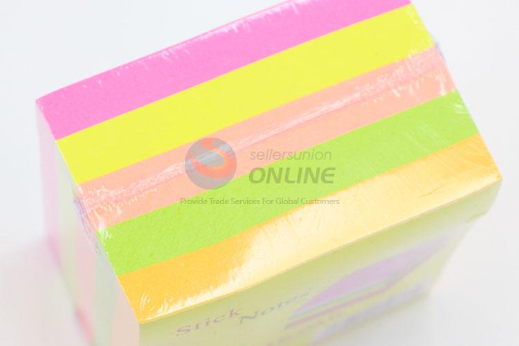 500pcs Colorful Fluorescent Sticky Notes Set