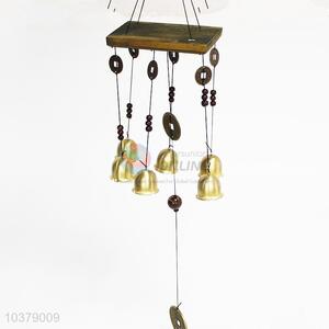 Bamboo Wind Chimes Decoration Yellow