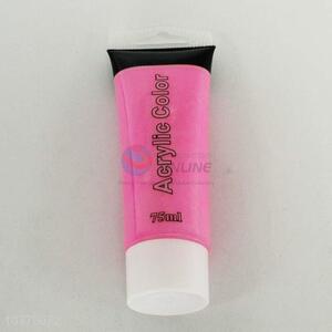 Fashion Style 75ml Plastic Tube Acrylic Color Paint