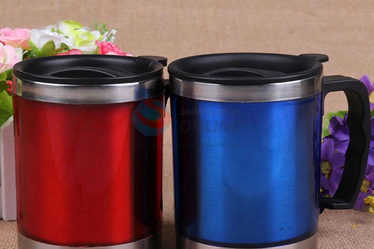 Top quality 2pcs red/blue office cups/stainless steel bottles/car cups/thermos cups