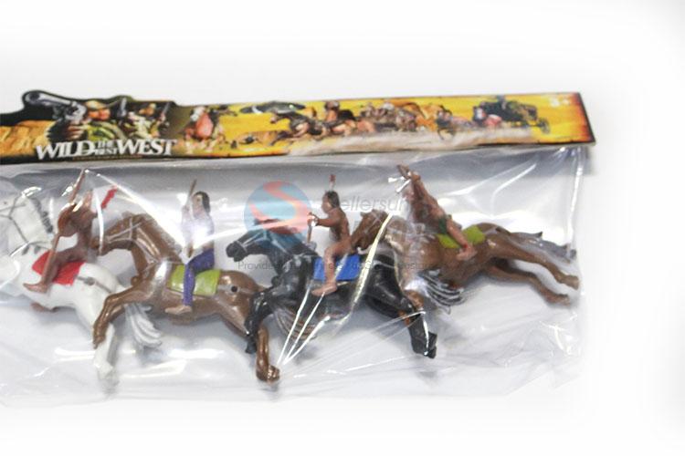 Factory Sale 4pcs Western Indian Children Toy