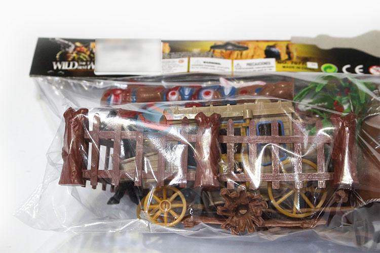 Hottest Professional Western Carriage and Indian with Accessories Kids Toy