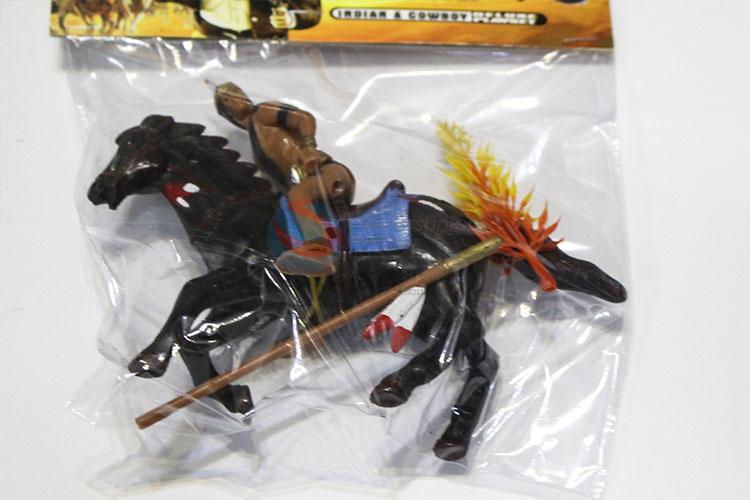 Direct Price Kids Toy Single Indian Doll on Horse