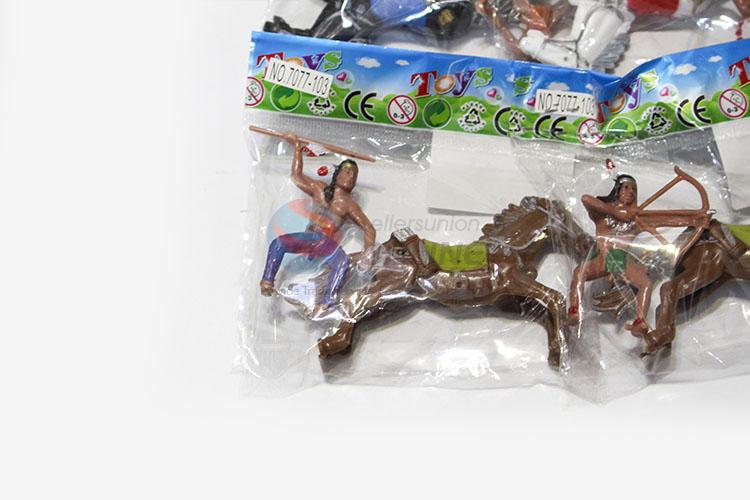 Factory Price Single Indian on Horse Kids Toy