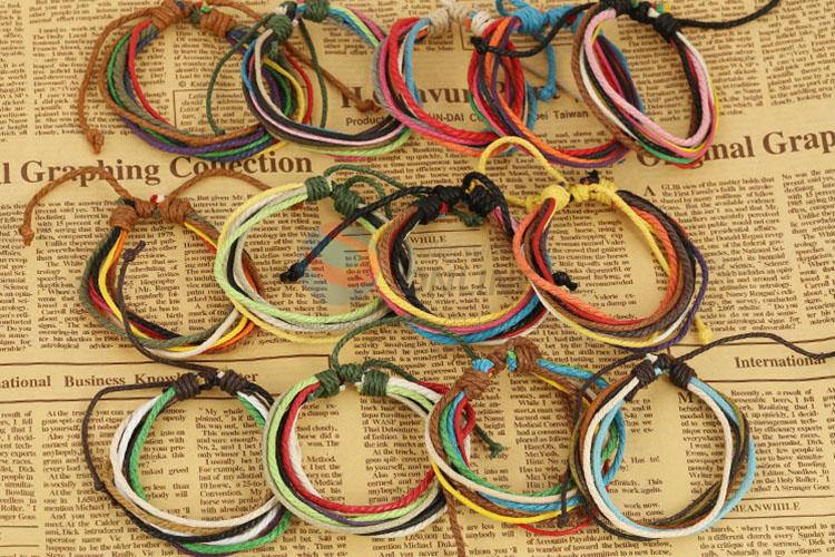 Creative Design Hemp Rope Bracelet