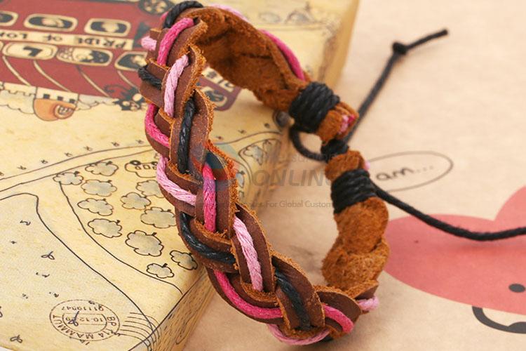 Best Selling Hand Woven Leather Bracelet