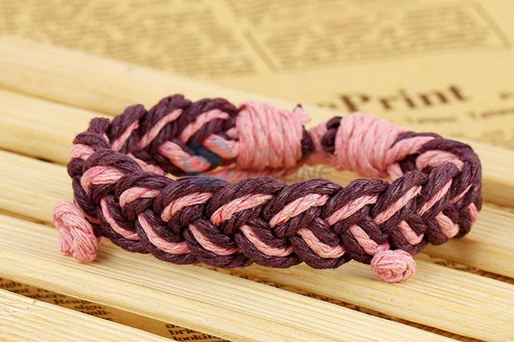 Wholesale Hemp Rope Woven Bracelet Fashion Hand Band