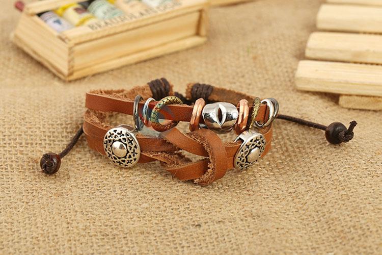 Good Quality Handmade Retro Leather Bracelet