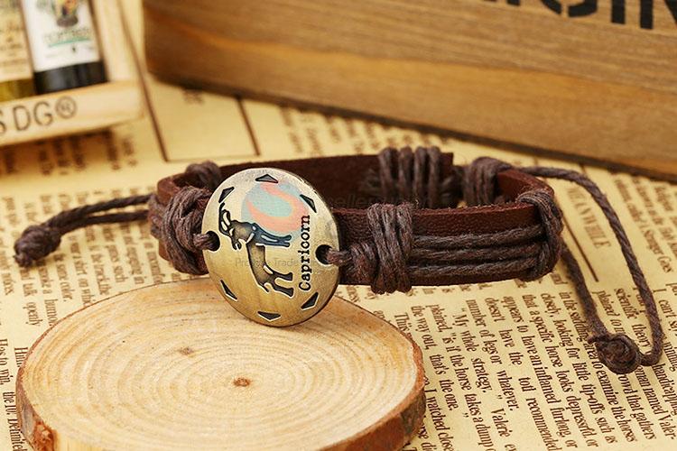 Creative Design Constellation Series Leather Bracelet