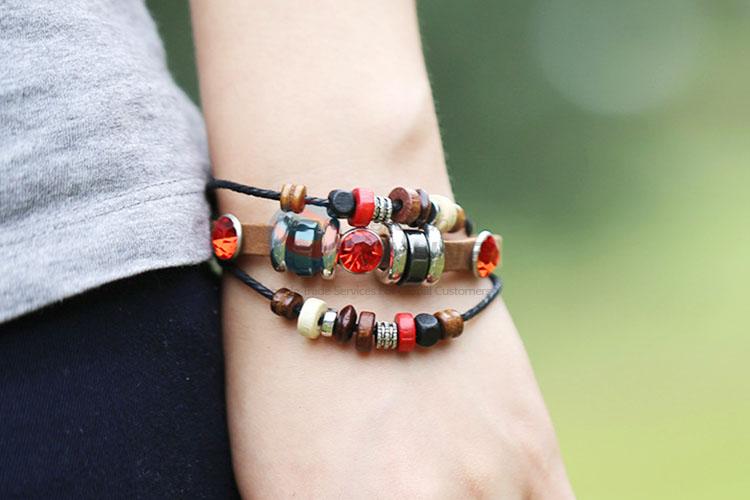 Wholesale Fashion Beaded Bracelet Man Wristband