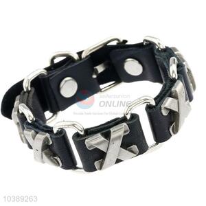 Simple Design Leather Bracelet Fashion Hand Band