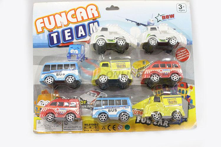 Wholesale Popular Cartoon Pull-back Toy Car for Kids