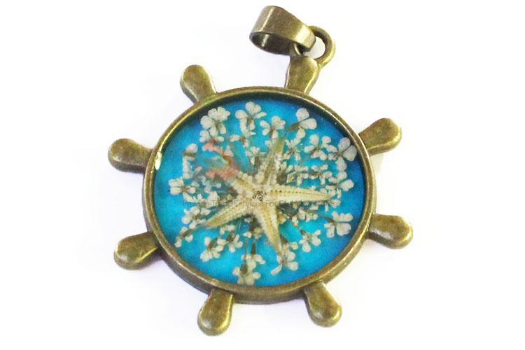 Creative Design Bronze Real Flower Pendant Cheap Pendant