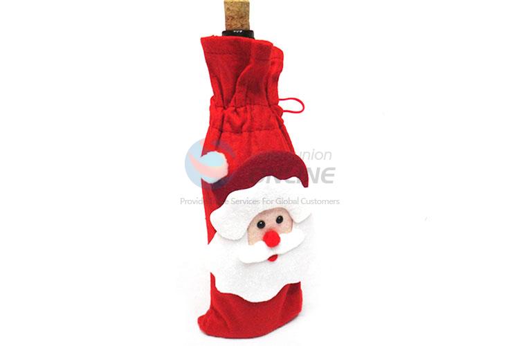 Fashion Christmas Red Wine Bottle Cover Bottle Decoration