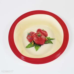 Cute tomato pattern melamine bowl