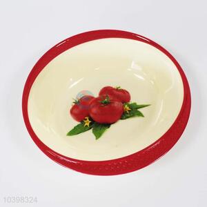 Tomato pattern cute simple melamine bowl