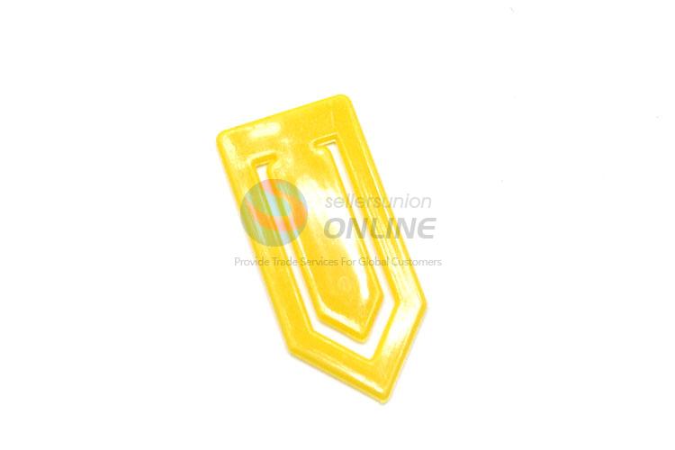 Wholesale custom cheaper shape decorative school supplie stationery plastic paper clips