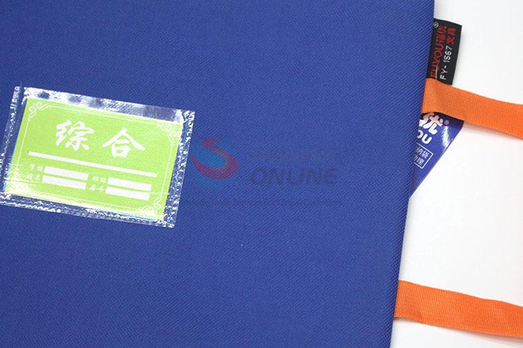 Hot selling A4 size document file portfolio zipper bag