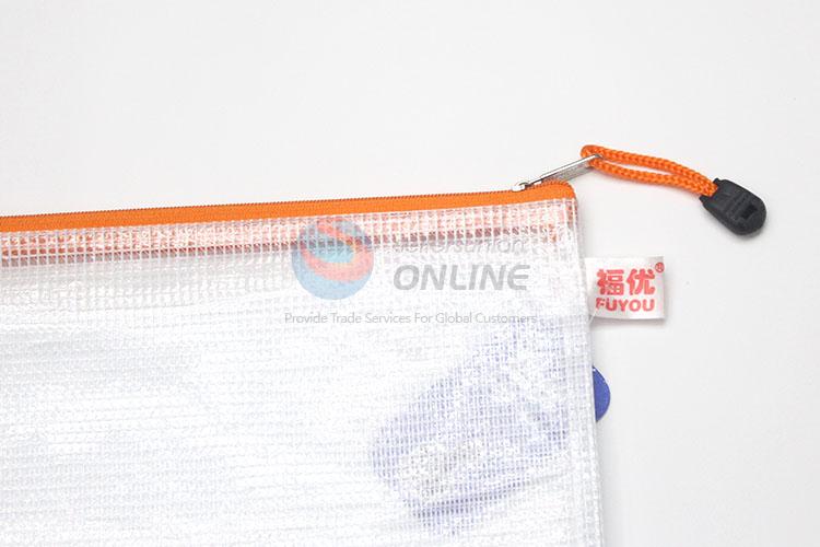 Clear File Folder Bag with Zipper