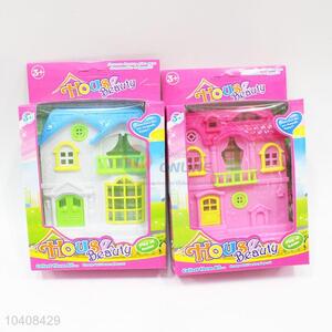 Kids' Favorite Plastic Mini Doll House Play Set