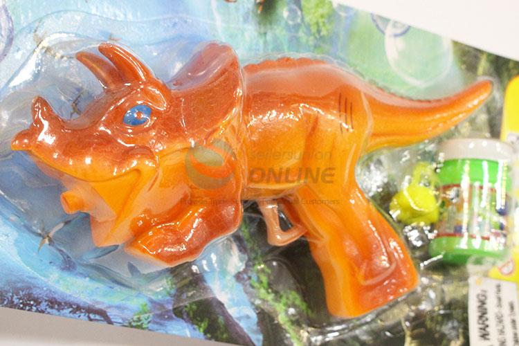 Kids Plastic Dinasour Soap Bubble Toy