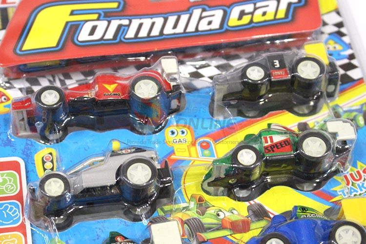 High Quality 12pcs Pull-back Formula Cars for Sale