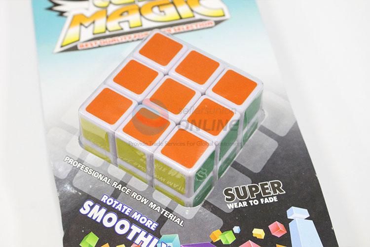 Popular Wholesale Colorful Third-order Fidget Intellect Toys Magic Cube