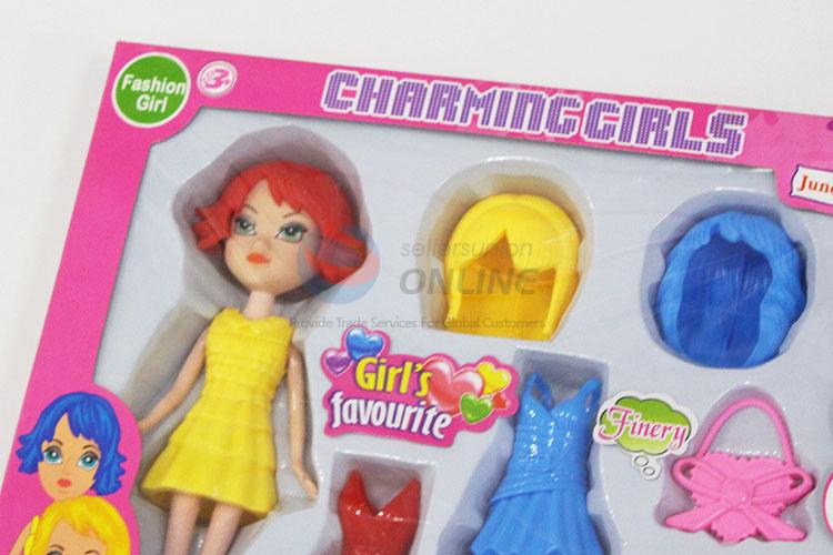 Low price fashion girl model toy