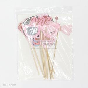 Latest Design 10PCS Pink Party Props
