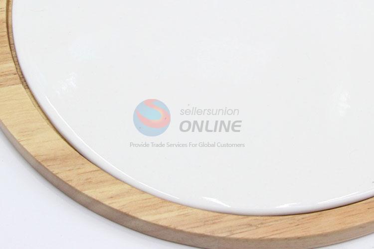 Wholesale Factory Supply Cat Paw Prints Ceramic Tableware Plate Fruit Plate