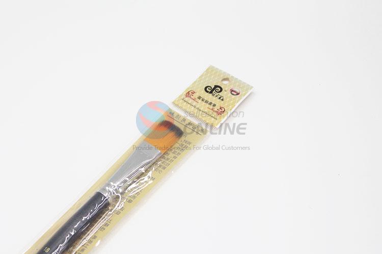 Promotional Natural Wood Handle Nylon Art Paintbrush