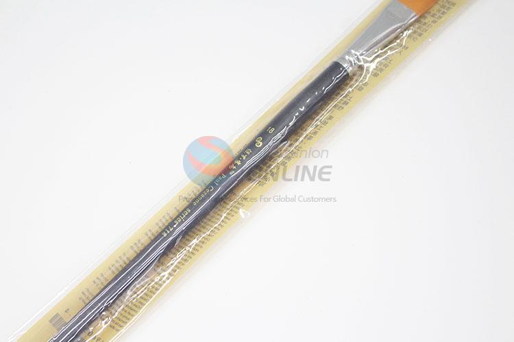 Promotional Natural Wood Handle Nylon Art Paintbrush