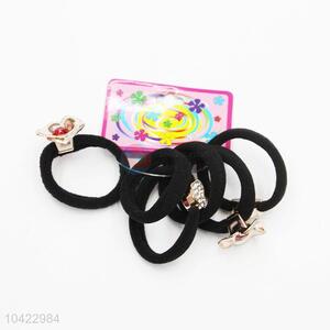 China Manufacturer Black Hair Rings Set