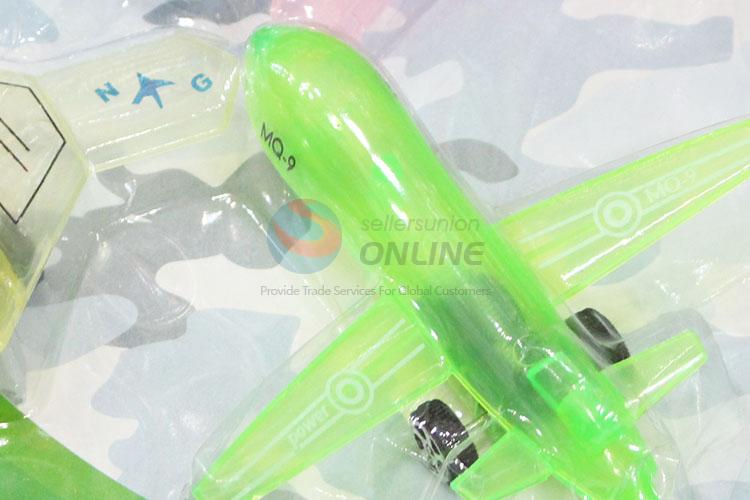 Newly style colorful airplane shape toy