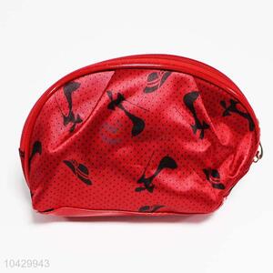 New arrival red printing cosmetic bag