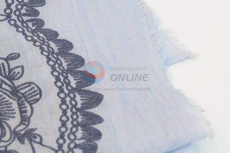 Shawl Cotton Flower Printed Scarf